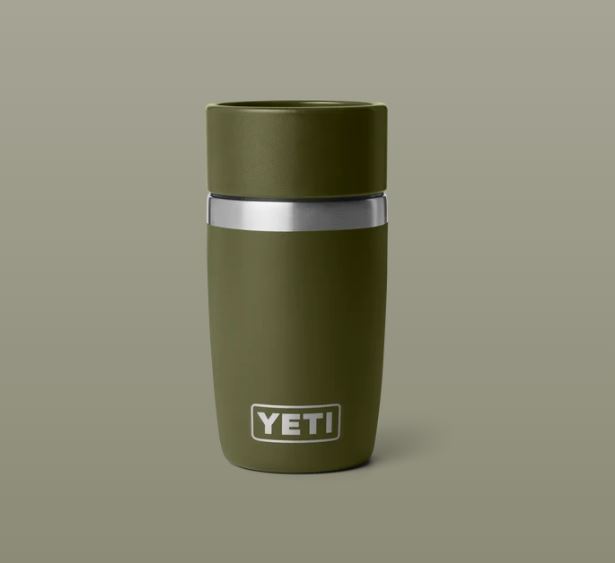 8 oz (236 ml) Reiseflasche_olive_front