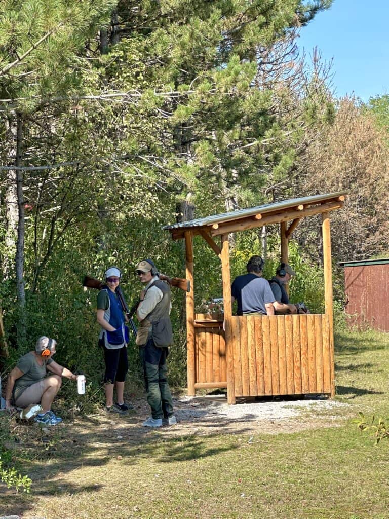 Gemeinsames Jagdparcoursschießen mit dem Jagdclub