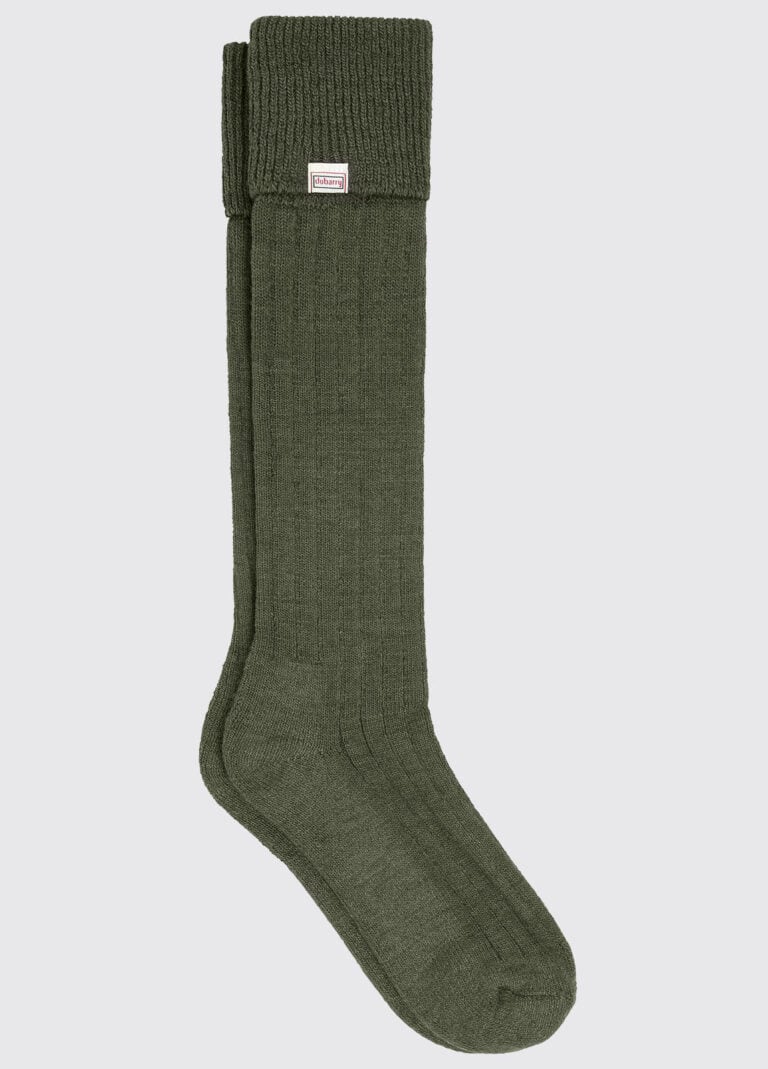 Dubarry Alpaka Socken Oliv